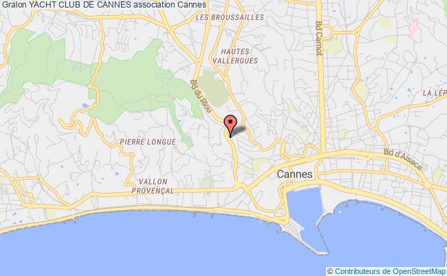 plan association Yacht Club De Cannes Cannes