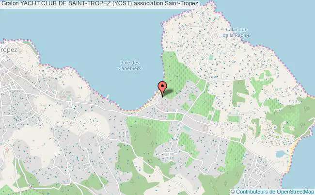 plan association Yacht Club De Saint-tropez (ycst) Saint-Tropez