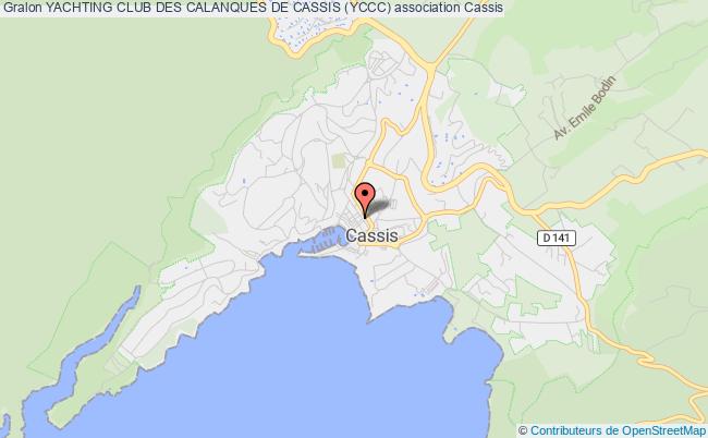 plan association Yachting Club Des Calanques De Cassis (yccc) Cassis