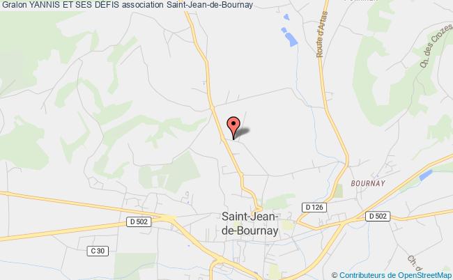 plan association Yannis Et Ses DÉfis Saint-Jean-de-Bournay