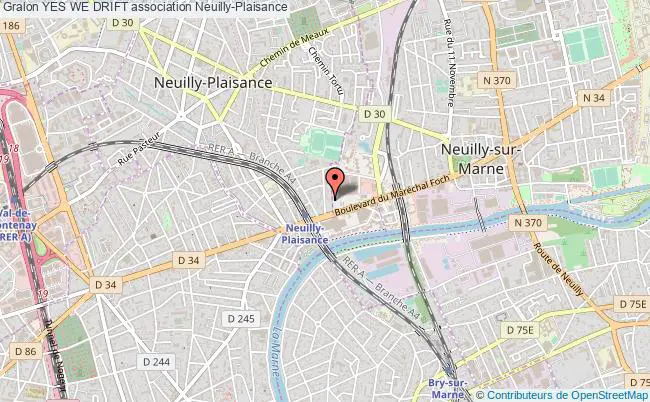 plan association Yes We Drift Neuilly-Plaisance