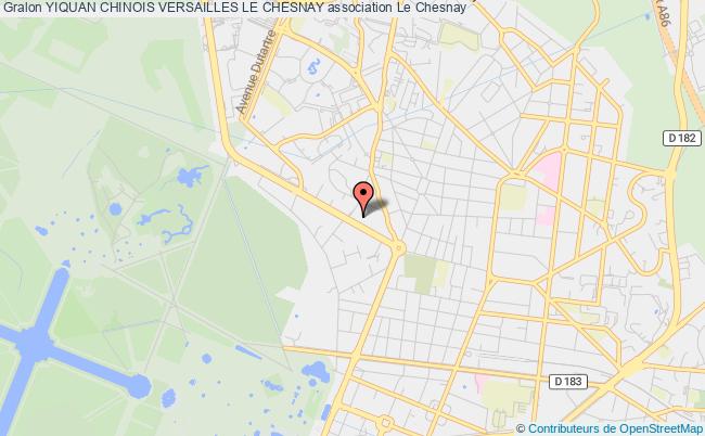 plan association Yiquan Chinois Versailles Le Chesnay Chesnay