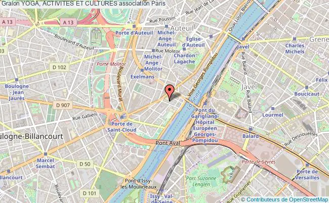 plan association Yoga, Activites Et Cultures Paris