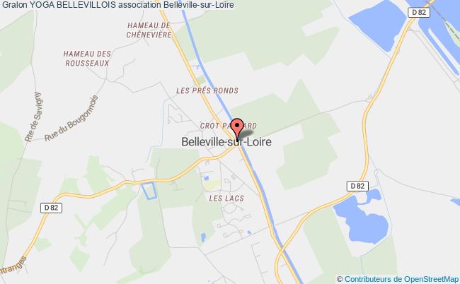 plan association Yoga Bellevillois Belleville-sur-Loire