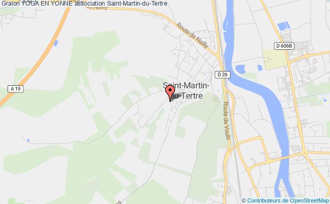 plan association Yoga En Yonne Saint-Martin-du-Tertre