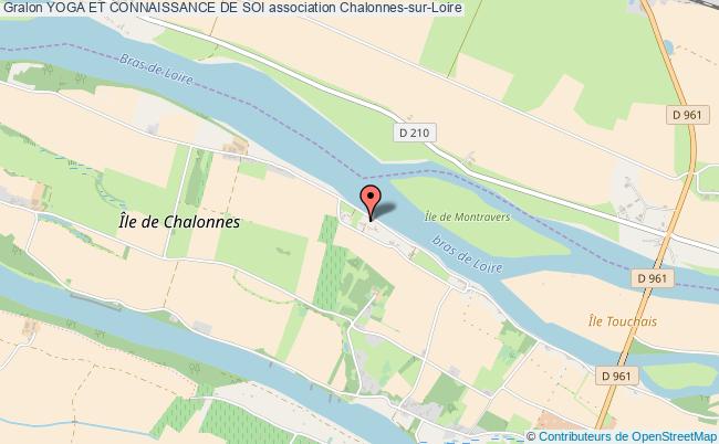 plan association Yoga Et Connaissance De Soi Chalonnes-sur-Loire