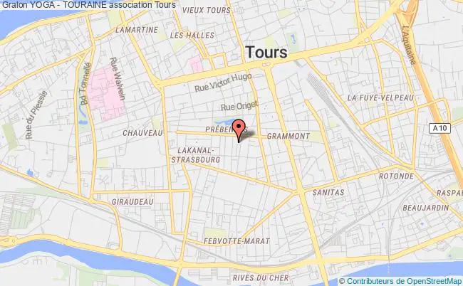 plan association Yoga - Touraine Tours