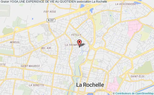 plan association Yoga,une Experience De Vie Au Quotidien La    Rochelle