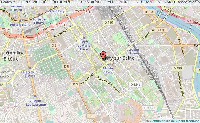 plan association Yolo Providence - Solidarite Des Anciens De Yolo Nord Iii Residant En France Ivry-sur-Seine