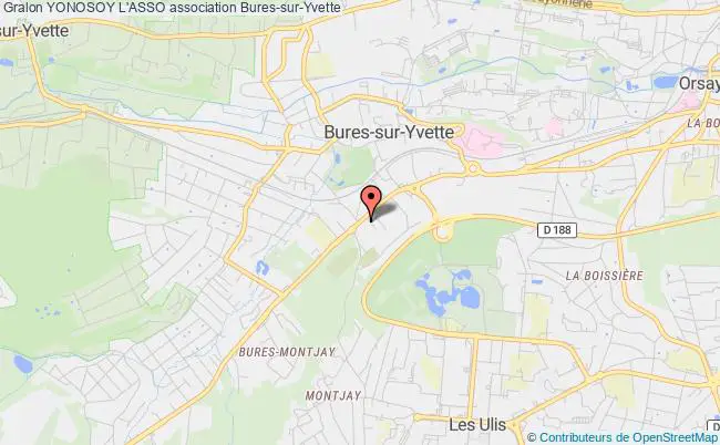 plan association Yonosoy L'asso Bures-sur-Yvette
