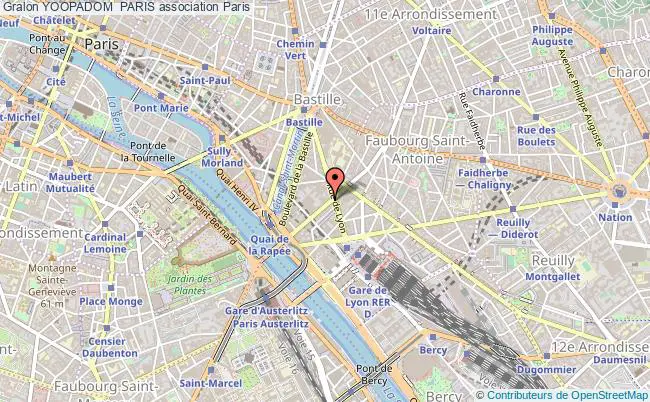 plan association Yoopadom  Paris Paris