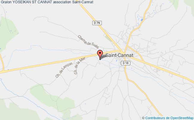plan association Yoseikan St Cannat Saint-Cannat
