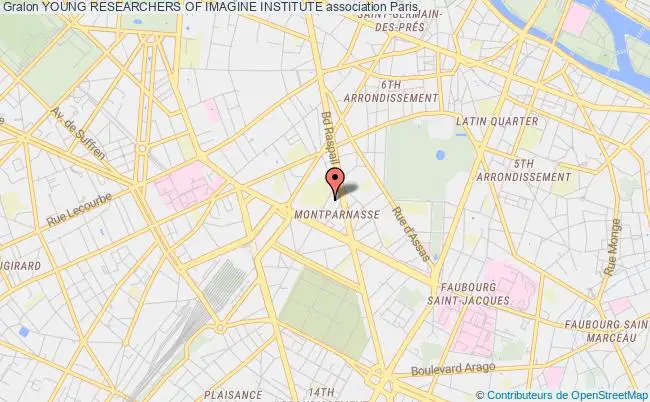 plan association Young Researchers Of Imagine Institute Paris