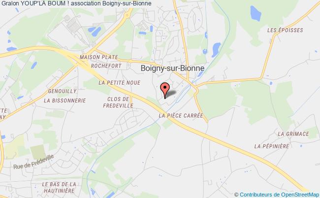 plan association Youp'lÀ Boum ! Boigny-sur-Bionne