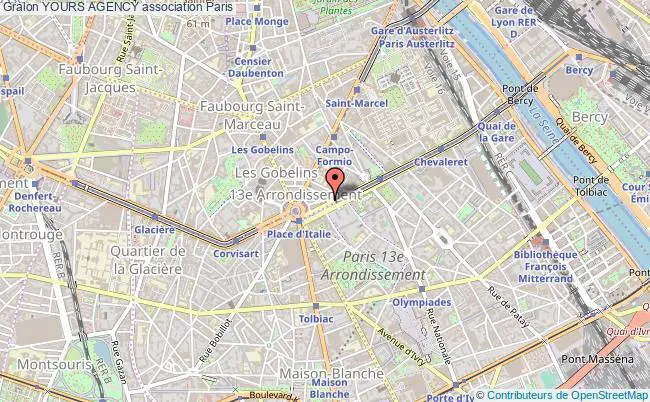 plan association Yours Agency Paris