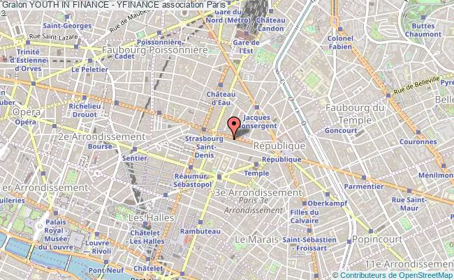 plan association Youth In Finance - Yfinance Paris