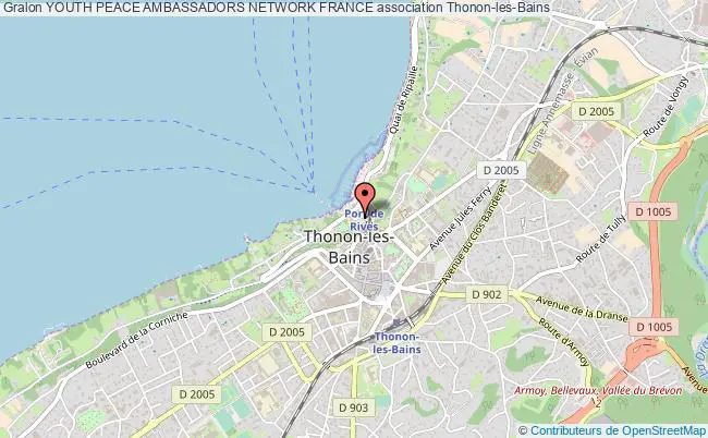 plan association Youth Peace Ambassadors Network France Thonon-les-Bains