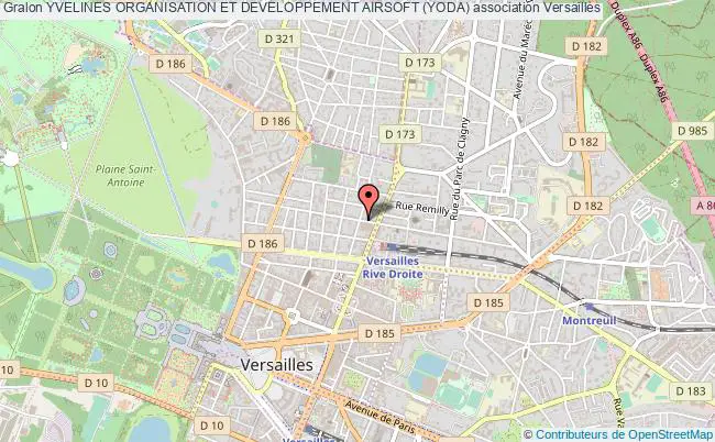 plan association Yvelines Organisation Et Developpement Airsoft (yoda) Versailles