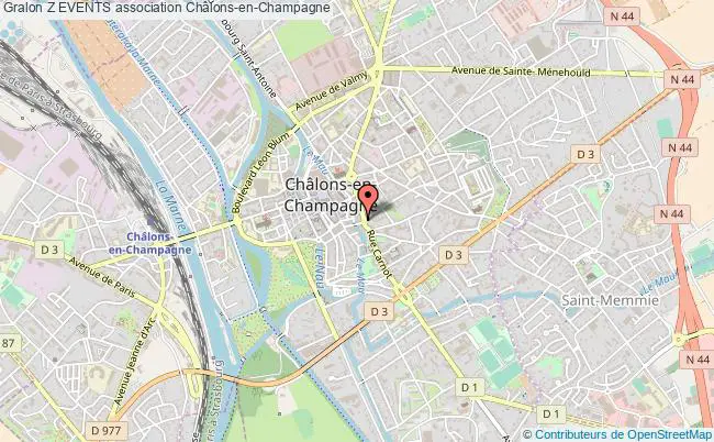 plan association Z Events Châlons-en-Champagne