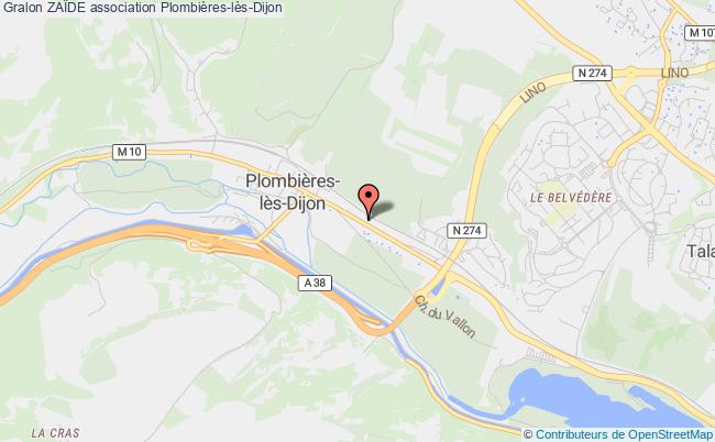 plan association ZaÏde Plombières-lès-Dijon