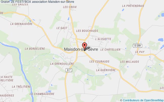 plan association Ze Festi'box Maisdon-sur-Sèvre