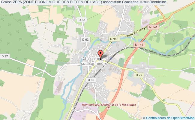 plan association Zepa (zone Économique Des PiÈces De L'age) Chasseneuil-sur-Bonnieure