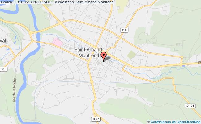 plan association Zest D'art'rogance Saint-Amand-Montrond