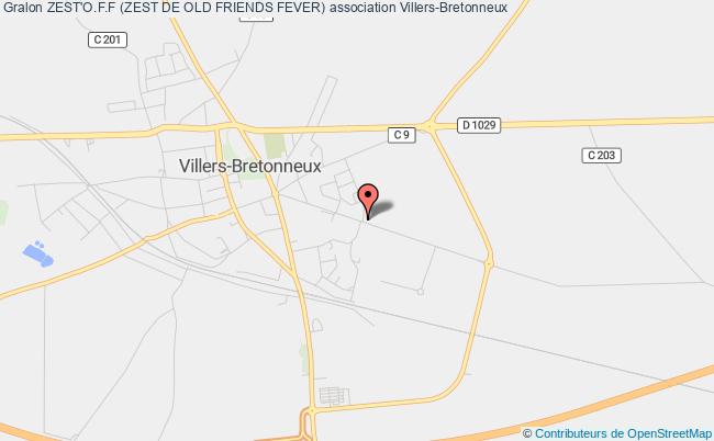 plan association Zest'o.f.f (zest De Old Friends Fever) Villers-Bretonneux