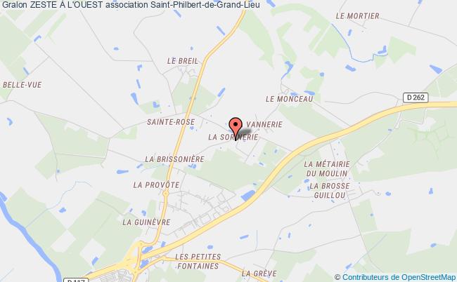 plan association Zeste À L'ouest Saint-Philbert-de-Grand-Lieu