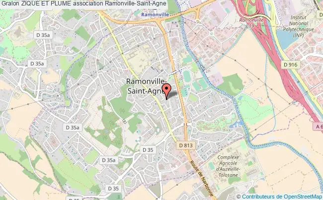 plan association Zique Et Plume Ramonville-Saint-Agne