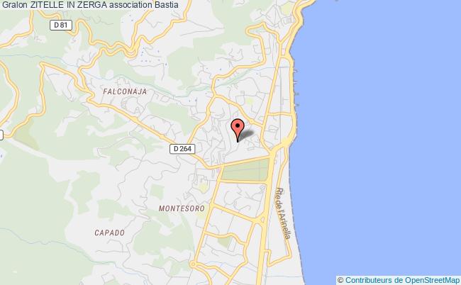 plan association Zitelle In Zerga Bastia
