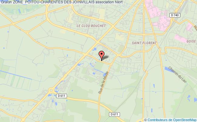 plan association Zone  Poitou-charentes Des Joinvillais Niort