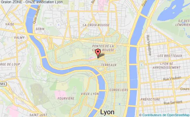 plan association Zone - Onze Lyon
