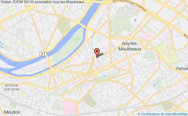 plan association Zoom 92130 Issy-les-Moulineaux