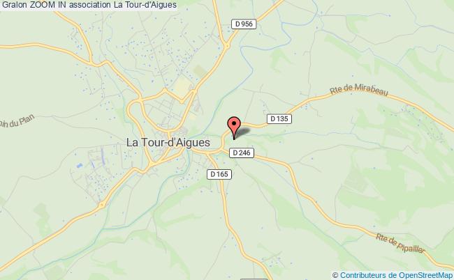 plan association Zoom In Tour-d'Aigues