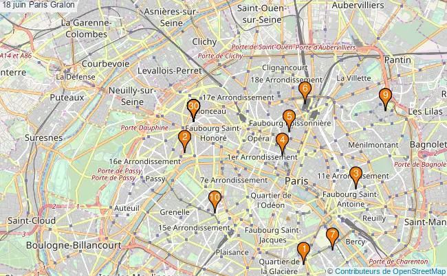 plan 18 juin Paris Associations 18 juin Paris : 486 associations
