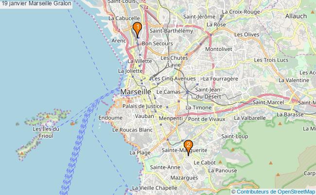 plan 19 janvier Marseille Associations 19 janvier Marseille : 2 associations