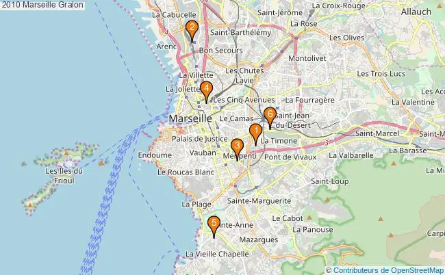 plan 2010 Marseille Associations 2010 Marseille : 9 associations