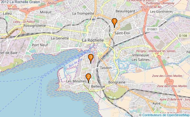 plan 2012 La Rochelle Associations 2012 La Rochelle : 3 associations