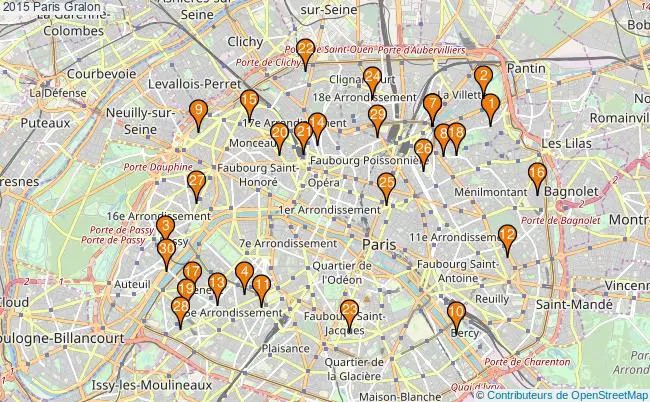 plan 2015 Paris Associations 2015 Paris : 70 associations
