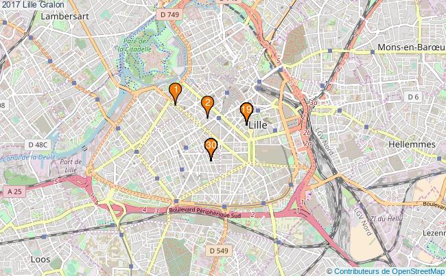 plan 2017 Lille Associations 2017 Lille : 63 associations