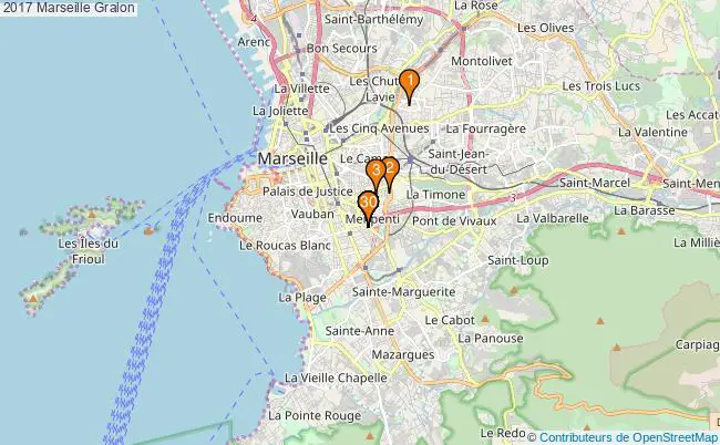 plan 2017 Marseille Associations 2017 Marseille : 46 associations