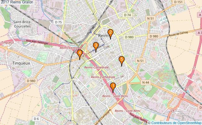 plan 2017 Reims Associations 2017 Reims : 5 associations