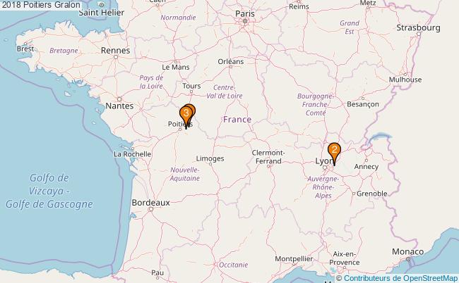 plan 2018 Poitiers Associations 2018 Poitiers : 3 associations