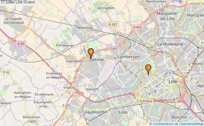 plan 21 juillet Lille Associations 21 juillet Lille : 4 associations