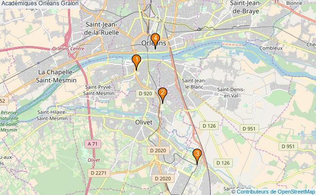 plan Académiques Orléans Associations Académiques Orléans : 3 associations