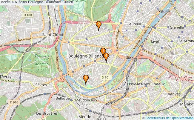 plan Accès aux soins Boulogne-Billancourt Associations accès aux soins Boulogne-Billancourt : 12 associations