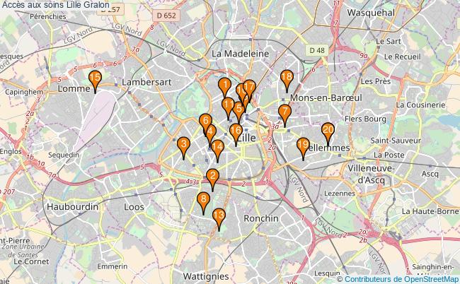 plan Accès aux soins Lille Associations accès aux soins Lille : 35 associations