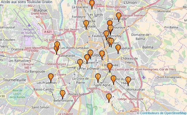 plan Accès aux soins Toulouse Associations accès aux soins Toulouse : 45 associations