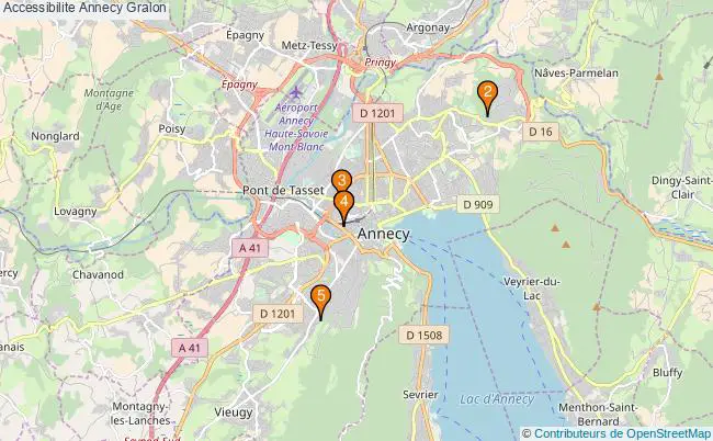 plan Accessibilite Annecy Associations Accessibilite Annecy : 4 associations